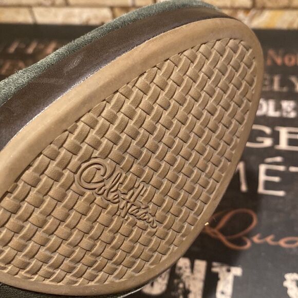 Cole Haan Suede Buckle Clogs 7 - Picture 6 of 10